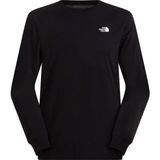 The North Face M Evolutıon Sımple Dome Regular Long Sle Erkek Tişört NF0A8EU3JK31 - Siyah