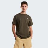 The North Face M Evolutıon Sımple Dome Regular Ss Erkek Tişört NF0A8CZ221L1 - 2XL - Haki - Haki