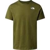 The North Face M Foundation Mountain Lines Graphic Tee Erkek T-Shirt - XL - Haki