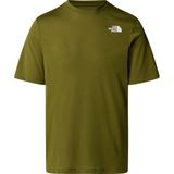 The North Face M Foundation Mountains Faces Tee Erkek T-Shirt - L - Haki