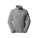 The North Face M Glacier Fleece 1/4 Zip Jacket Kadın Outdoor Parka NF0A8D0QCQI1 Gri