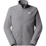 The North Face M Glacier Fleece Jacket Erkek Polar Ceket - Gri - S