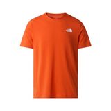 The North Face M Lıghtnıng Alpıne S/s Tee Erkek Outdoor Tişörtü NF0A87H7G6L1 Turuncu