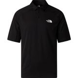 The North Face M Lıghtrange Packable Short Sleeve Polo Erkek Tişört NF0A8G0VJK31 - Siyah