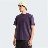 The North Face M Logo Twist Relaxed Short Sleeve Tee-Gr Erkek T-Shirt - XL - Mor