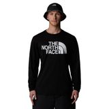 THE NORTH FACE-M L/S Half Dome Erkek Siyah Outdoor T-Shirt NF0A4M8MJK31 (Siyah/S)