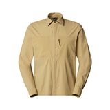The North Face M L/s Lightrange Shirt Erkek Outdoor Ceketi NF0A8B53LK51 Haki - Krem