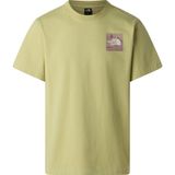 The North Face M Mountaın Escape Relaxed Short Sleeve T Erkek Tişört NF0A8GB1G731 - XL - Sarı