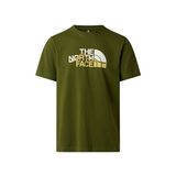The North Face M MOUNTAIN LINE REGULAR SHORT SLEEVE TEE Erkek Outdoor Tişörtü NF0A8GUXBRI1 Yeşil