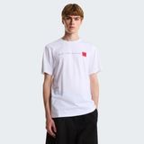 The North Face M Nse Reg Ss Tee-Graphic Erkek T-Shirt - 2XL - Beyaz