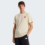 The North Face M Nse Reg Ss Tee-Graphic Erkek T-Shirt - XL - Krem