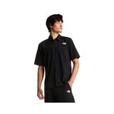 The North Face M Packable Short Sleeve Shirt Erkek Outdoor Kısa Kollu Gömlek NF0A8FTQJK31 Siyah