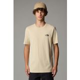 The North Face M S-S Simple Dome Tee Bej Kısa Kollu Erkek T-shirt