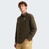 The North Face M Sequoia Long Sleeve Erkek Gömlek - Yeşil