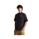 The North Face M Sequoia Short Sleeve Shirt Erkek Outdoor Kısa Kollu Gömlek NF0A8FU6JK31 Siyah