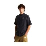 The North Face M Sequoia Short Sleeve Shirt Erkek Outdoor Kısa Kollu Gömlek NF0A8FU6JK31SIYAH