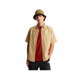 The North Face M Sequoia Short Sleeve Shirt Erkek Outdoor Kısa Kollu Gömlek NF0A8FU6LK51 Bej
