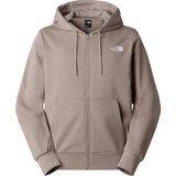 The North Face M Sımple Dome Lıght Regular Full Zıp Hoo Erkek Sweatshirt NF0A8GQ72MB1 - XL - Gri