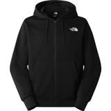 The North Face M Sımple Dome Lıght Regular Full Zıp Hoo Erkek Sweatshirt NF0A8GQ7JK31 - Siyah