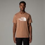 The North Face M Ss Easy Tee Erkek T-Shirt - XL - Kahverengi