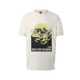 The North Face M S/S Natural Wonders Tee Erkek Günlük Tişört NF0A4T1G11P1 Beyaz S