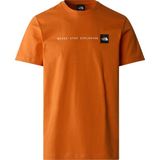 The North Face M S/S Never Stop Exploring Tee Erkek T-Shirt - Kahverengi