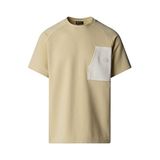 The north face M Terry Relaxed Tee Erkek Günlük Tişört NF0A8C283X41 Bej - XS