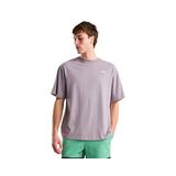 The North Face M TNF ESSENTIAL SIMPLE DOME OS SS TEE Erkek Outdoor Tişörtü NF0A8EVWG7O1 Gri