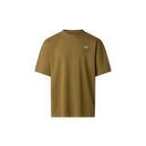 THE NORTH FACE M TNF ESSENTIAL SIMPLE DOME OS SS TEE Erkek Tişört, XS, NF0A8EVW2EL1TNF.2EL1XS, Sarı