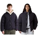 The North Face M Tnf Red Box Down Jacket Unisex Outdoor Montu (700 Dolgu Kaz Tüyü) NF0A8EGB0SA1 Gri - 2XL