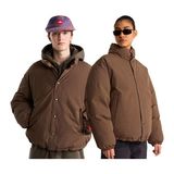 The North Face M Tnf Red Box Down Jacket Unisex Outdoor Montu (700 Dolgu Kaz Tüyü) NF0A8EGB1OI1 Kahverengi