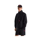 The North Face M Tnf Red Box Taslan Jacket Unisex Günlük Çeyrek Fermuarlı Ceket NF0A8FPAJK31 Siyah