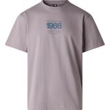 The North Face M Track Relaxed Short Sleeve Tee-Graphıc Erkek Tişört NF0A8H3CG7O1 - XL - Gri
