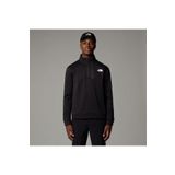 THE NORTH FACE Ma Fleece 1/4 Zip Erkek Siyah Outdoor Gömlek