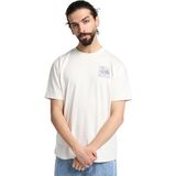 The North Face Mountain Escape Relaxed Erkek Beyaz Outdoor T-Shirt NF0A8GB1QLI1