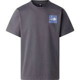 The North Face Mountain Escape Relaxed Erkek Gri Outdoor T-Shirt NF0A8GB1RHI1 - XL