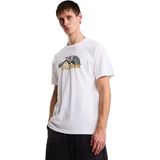The North Face Mountain Line Regular Erkek Beyaz Outdoor T-Shirt NF0A8GUXFN41