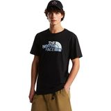 The North Face Mountain Line Regular Erkek Siyah Outdoor T-Shirt NF0A8GUXJK31 - XL
