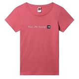 The North Face Never Stop Exploring Kadın Tişört Kırmızı SLATE ROSE XS