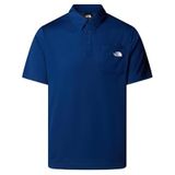 The North Face New Tanken Polo Tişört, M, NF0A8CRUD1R, Mavi, Erkek