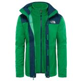 The North Face NF00CG55WOG1 Evolve II Triclimate Yeşil Erkek Mont