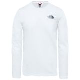 The North Face NF0A2TX1FN4 LS Easy Tee Beyaz Erkek T-Shirt