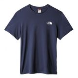 The North Face NF0A2TX58K21 M S/S Simple Dome Erkek Mavi Outdoor T-Shirt