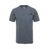 The North Face NF0A2TX5JBV1 M S/S Simple Dome Tee Gri Erkek T-shirt