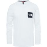 The North Face NF0A37FT Fine Tee Beyaz Erkek T-Shirt