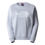 The North Face NF0A3S4GI0E1 Drew Peak Gri Bisiklet Yaka Kadın Sweatshirt