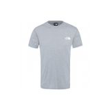 The North Face NF0A4CDWX8A1 M Reaxion Red Box Tee Eu Gri Erkek T-Shirt