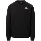 The North Face NF0A4SZ9JK31 Siyah M Raglan Redbox Crew Erkek Outdoor Sweatshirt