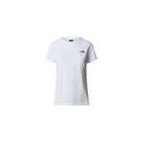 The North Face NF0A4T1AFN41 W S/S Simple Dome Tee Beyaz Kadın Günlük T-shirt