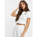 The North Face NF0A55AOFN41 Kadın ESSENTIAL CROPPED SLEEVE Tişört